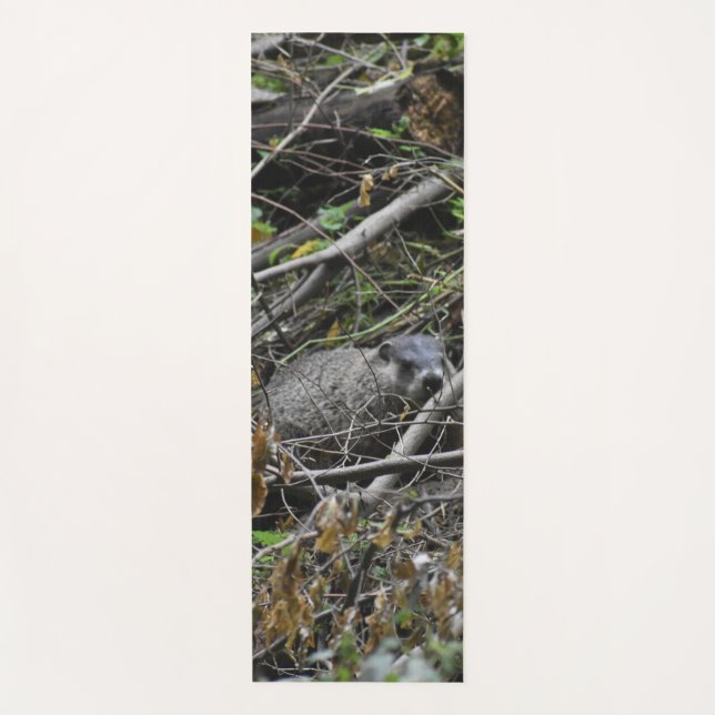 Busy Beaver Yoga Mat (Front)