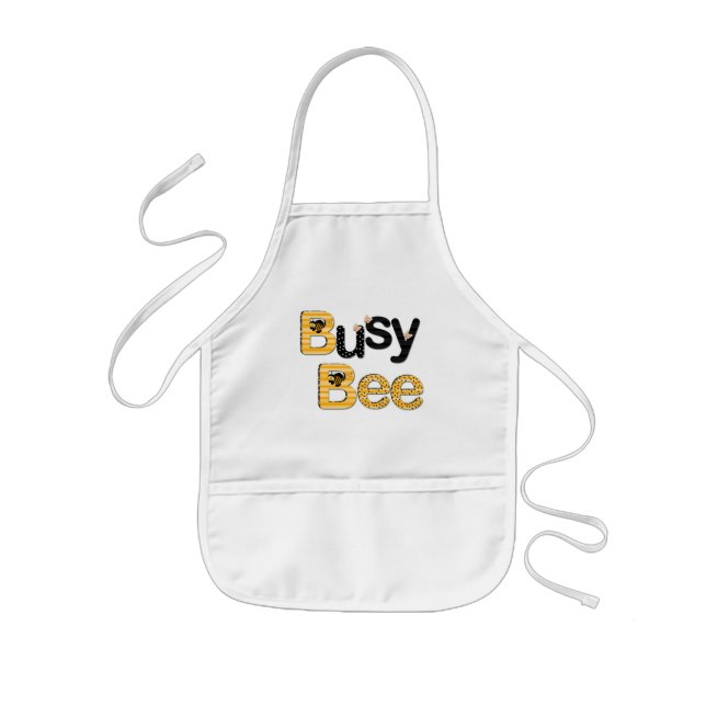 Busy Bee Art Smock Apron (Front)