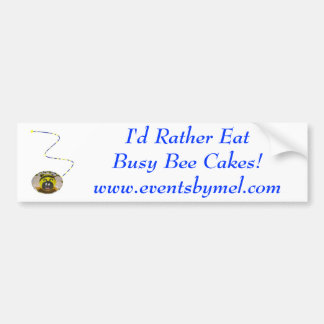 Busy Bee Bumper Sticker