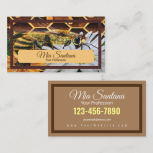 Busy Bee Business Card