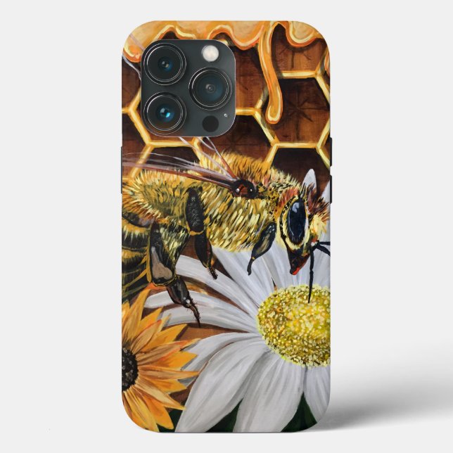 Busy Bee Case-Mate iPhone Case (Back)