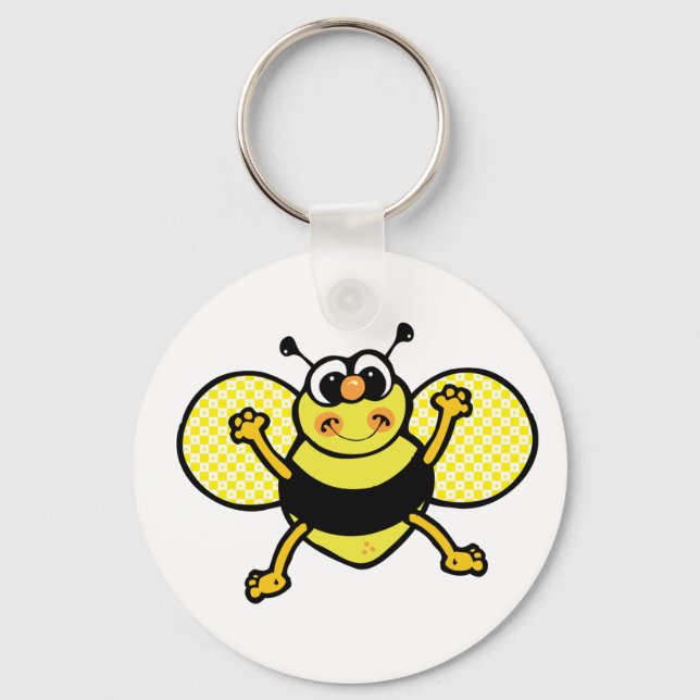 Busy Bee Key Ring (Front)