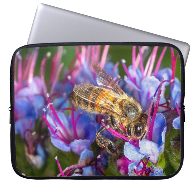 Busy Bee Laptop Sleeve (Front)