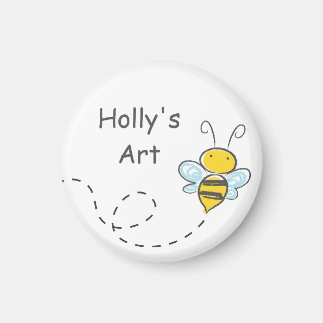 Busy bee magnet (Front)