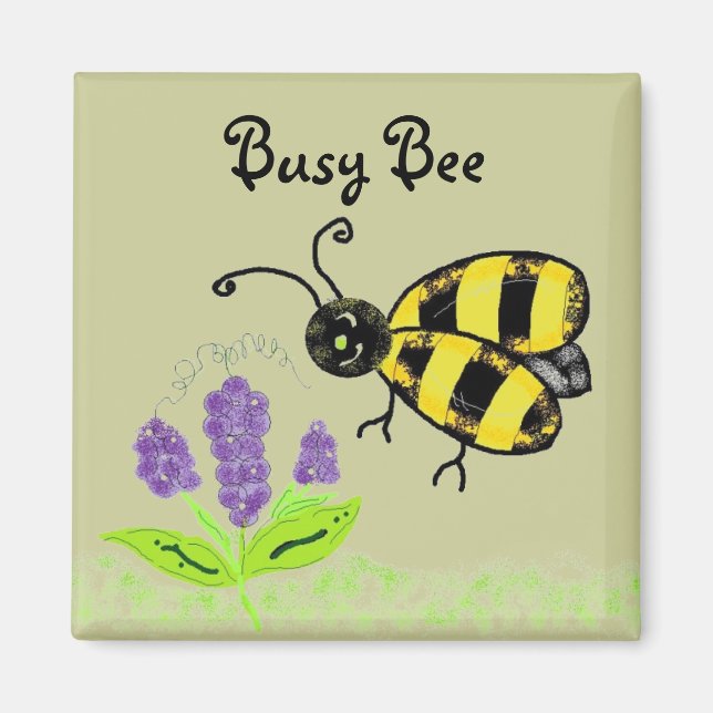 Busy Bee Magnet (Front)