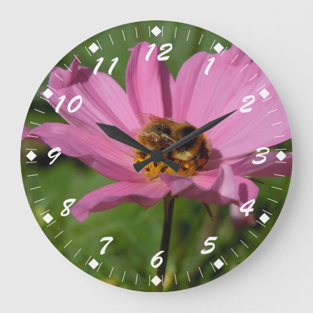 Busy Bee on Cosmo Large Clock (Front)
