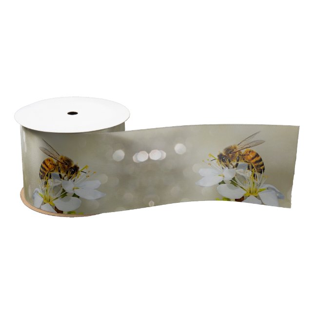 Busy Bee Satin Ribbon (Spool)