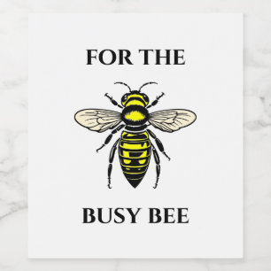 busy bee wine labels
