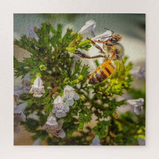 Busy Bee working hard Jigsaw Puzzle (Vertical)