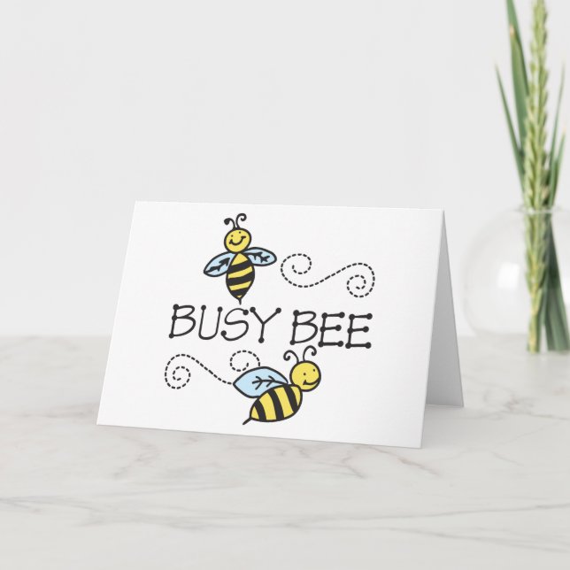 Busy Bees Card (Front)