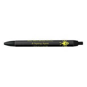 Busy Bee's Mobile Notary Black Ink Pen