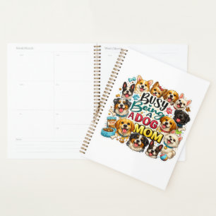 Busy Being Dog Mum Planner Puppy Weekly Organiser