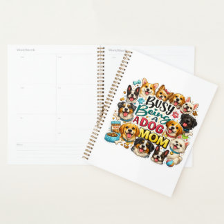 Busy Being Dog Mum Planner Puppy Weekly Organiser