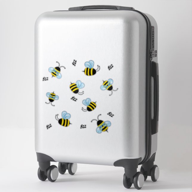 Busy Buzzing Bees Honeybee Bugs (Suitcase)