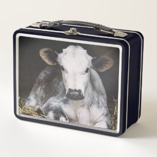 Busy Day Crop Metal Lunch Box