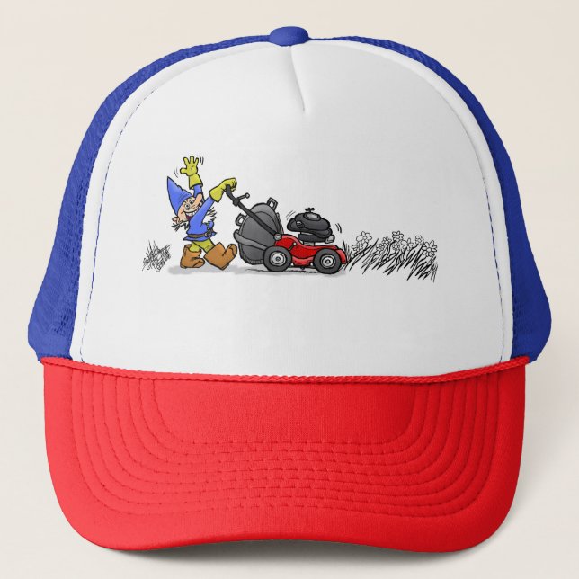 Busy Gnome. Trucker Hat (Front)