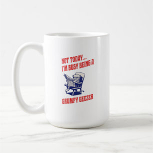 Busy Grumpy Geezer Coffee Mug