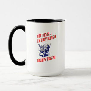 Busy Grumpy Geezer Mug