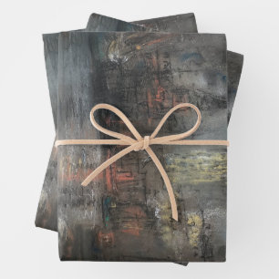 Busy Harbour (by Glenn Cooper Henshaw) Wrapping Paper Sheet