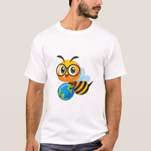 Busy Little Bee: Cute Honey Bee Kids' T-Shirt