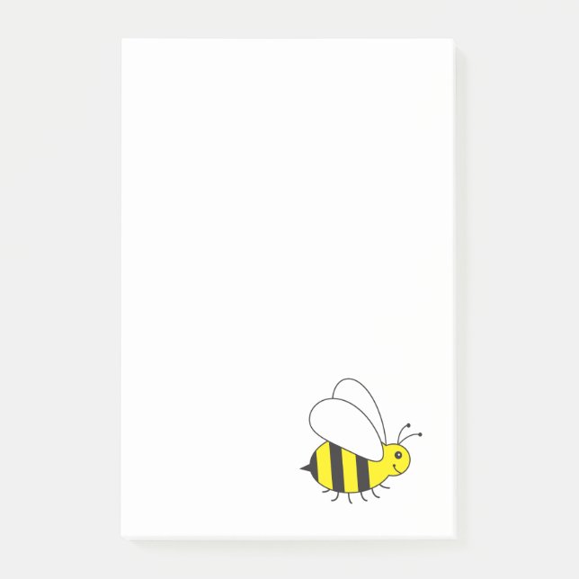 Busy Little Bumble Bee Post-it Notes (Front)