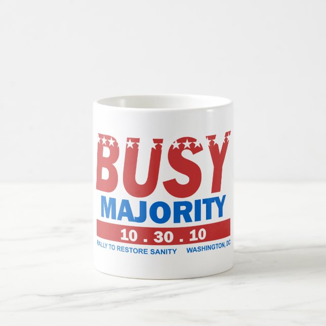 Busy Majority mug (Center)