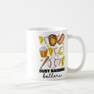Busy Raising Byllers Bysebyll And Softbyll Mum Coq Coffee Mug