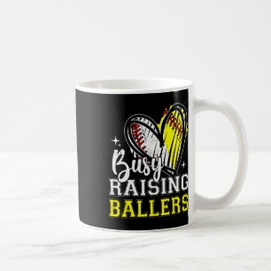 Busy Raising Llers Heart Softll Sell Mom  Coffee Mug
