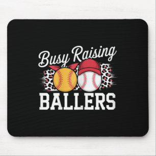 Busy Raising Llers Leopard Sell Softll Mom Mouse Pad