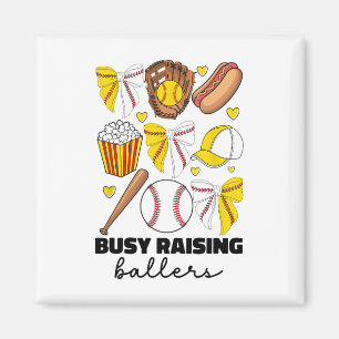 Busy Raising Llers Sell And Softll Mom Coquette Bo Magnet