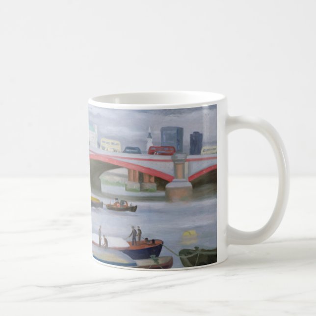 Busy Scene at Blackfriars 2005 Coffee Mug (Right)