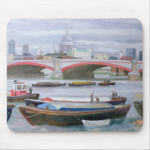 Busy Scene at Blackfriars 2005 Mouse Pad