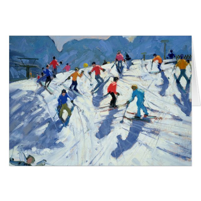Busy Ski Slope Lofer 2004 (Front Horizontal)