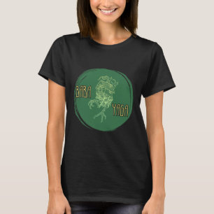 Busya Yaga Russian Fairy Tale Hut On Chicken Legs T-Shirt