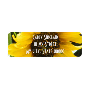 BusyBee_Accented Edges Return Address Label