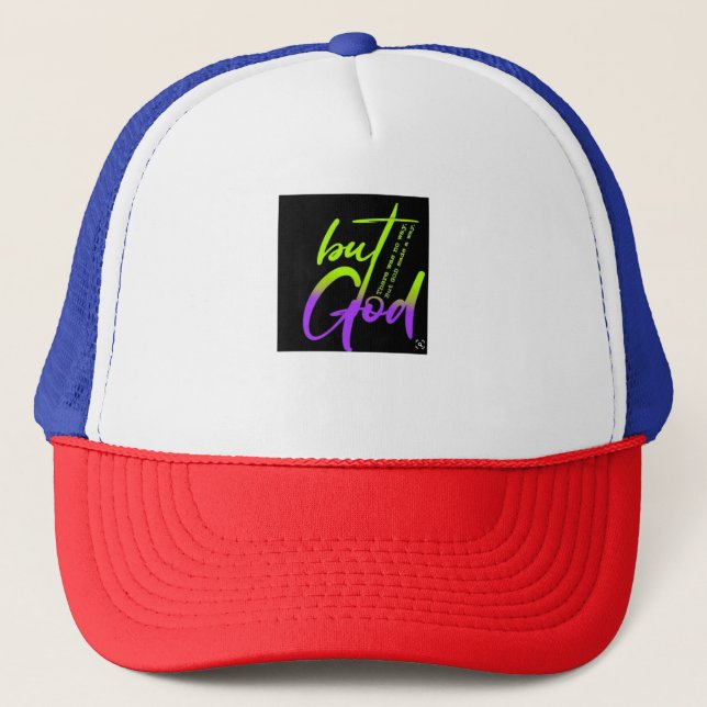 BUT COOL DISIGN ON Trucker Hat (Front)