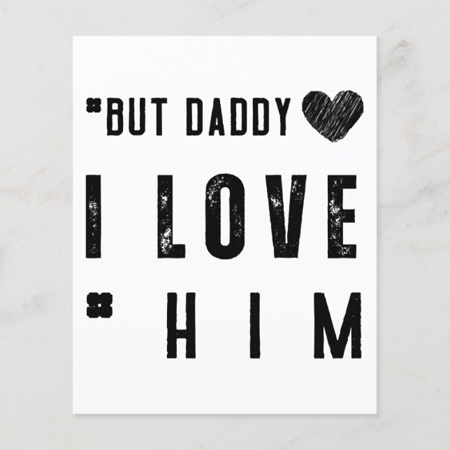  But Daddy I Love Him (Front)