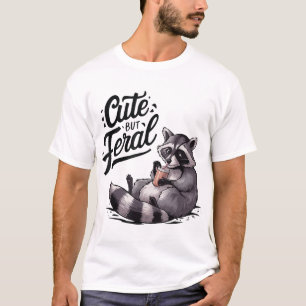 But Feral Panda Racoon Costume Racoon Trash T-Shirt