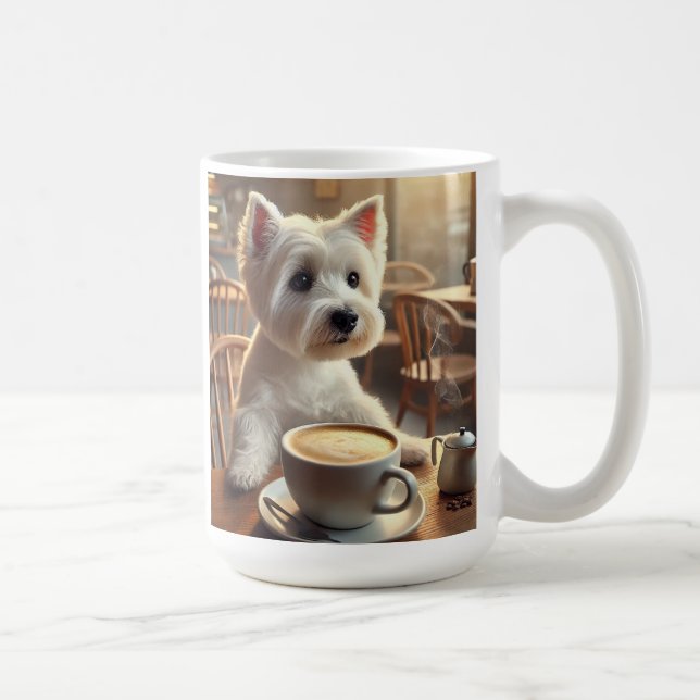 But First... Coffee and Westies Coffee Mug (Right)