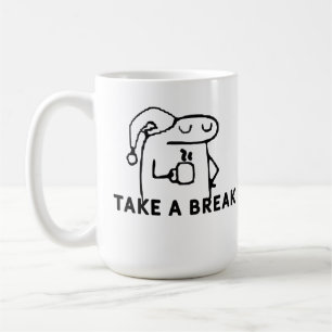 But First, Coffee Break Hand Drawn Mug