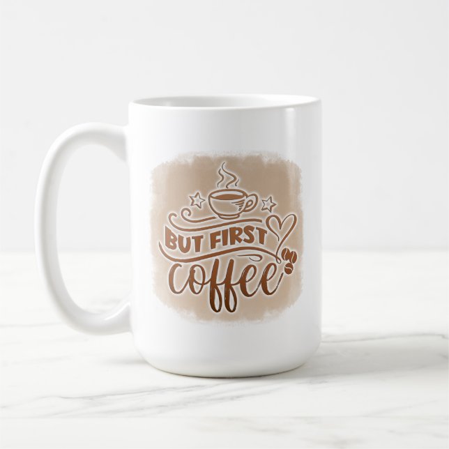 But First Coffee Mug (Left)