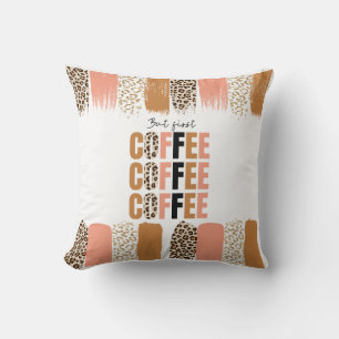 But First, Coffee Mug – Classic Morning Motivation Cushion