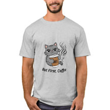 But First, Coffee - Personalised Cat Lover's 