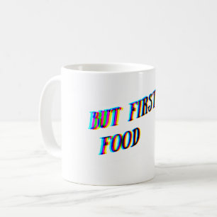 But First Food Rainbow Glow Mug
