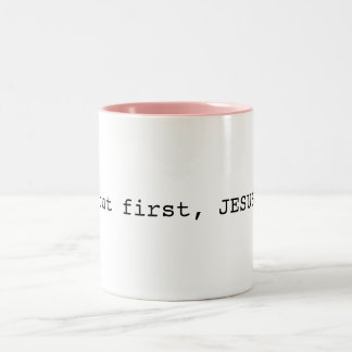 but first, JESUS Inspirational Coffee Mug