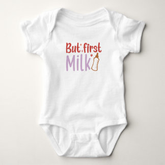 But First Milk - Toddler/Baby Boy Clothe Bodysuits