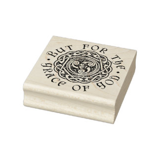 But For The Grace of God rubber stamp