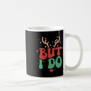 But I Do Christmas Xmas Lights Pj Couples Reindeer Coffee Mug