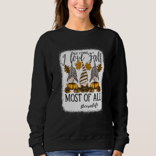 But I Think I Love Fall Most Of All Cna Life Sweatshirt