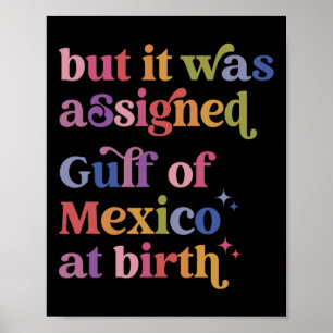 But It Was Igned Gulf Of Mexico At Birth Poster